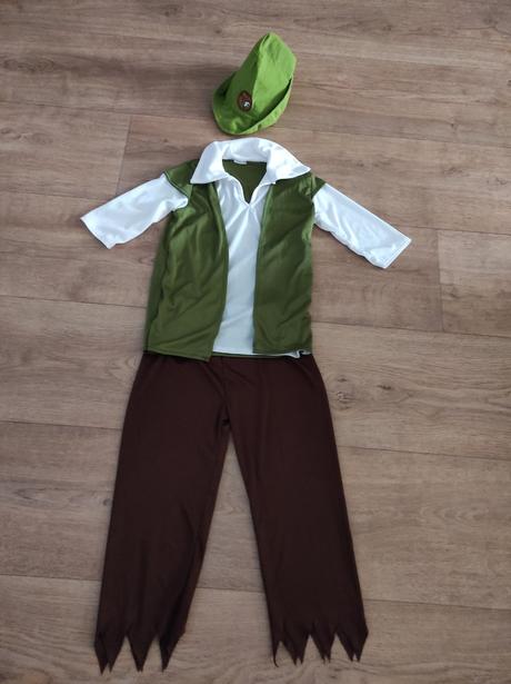 Karnevalový kostým robin hood vel. 5 - 6 let, 
