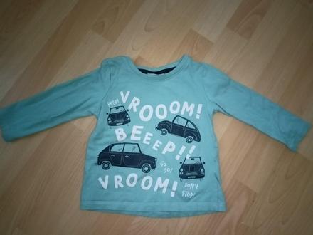 Tričko dlouhý rukáv, pepco,86