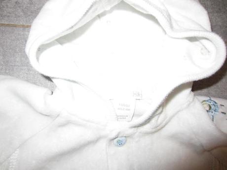 Teplý sametový overálek, h&m,62