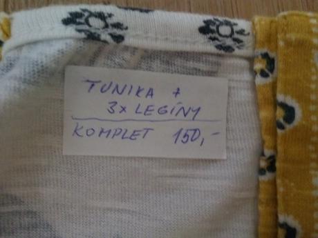 3 x legíny + tunika, minoti, vel 98/104, minoti,104