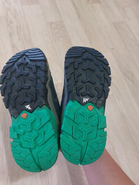 Dětské turistické nízké nepromokavé boty, 34