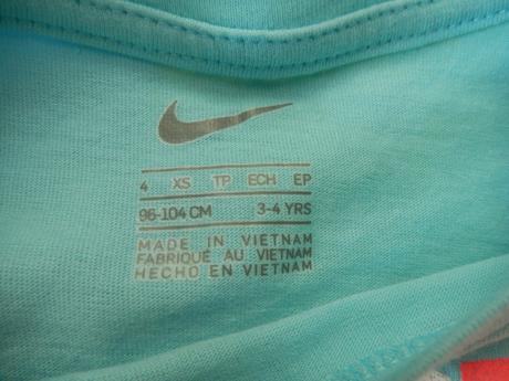 Tričko nike kr..rukáv, vel. 3-4 roky, nike,98 / 104