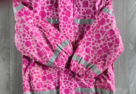 Pogumovaná bunda podšitá fleesem, 104