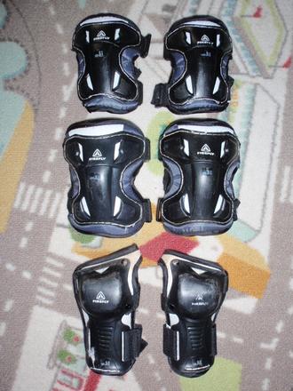 Chrániče dětské brusle (kolena/lokty/zápěstí) jr-s,