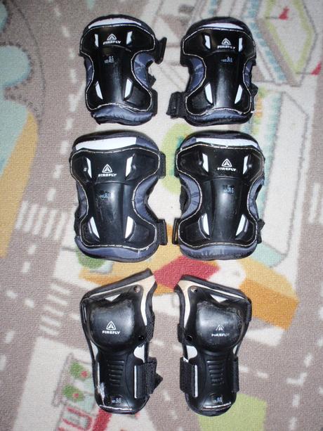 Chrániče dětské brusle (kolena/lokty/zápěstí) jr-s, 