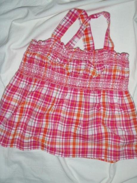 Letní vyšívané kalhoty a vzdušná tunička, cherokee,68