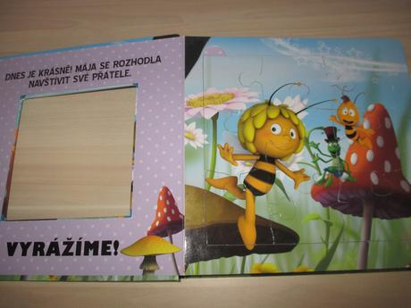 Knížka velka mája s puzzlema, 