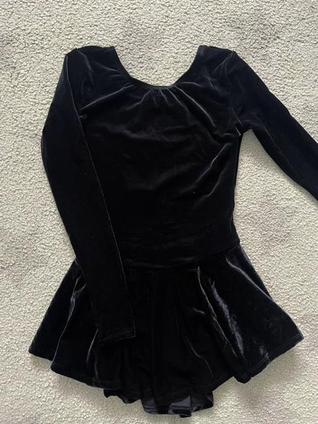 Šaty na krasobruslení oxelo, vel.128/140, 10 let, decathlon,128