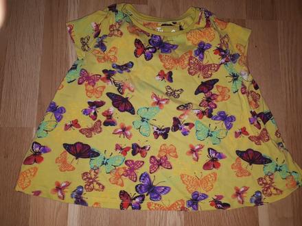Tunika s motýly 116 tu, tu,116