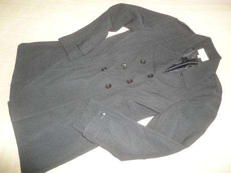 Propracovaný kratší kabát/trenčkot hennes, vel. 38, 38