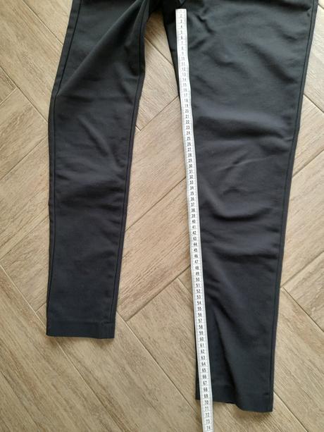 Černé skinny 7/8 kalhoty reserved, reserved,xs
