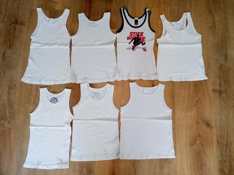 6 x nátělník, vel 110 - 116, 110