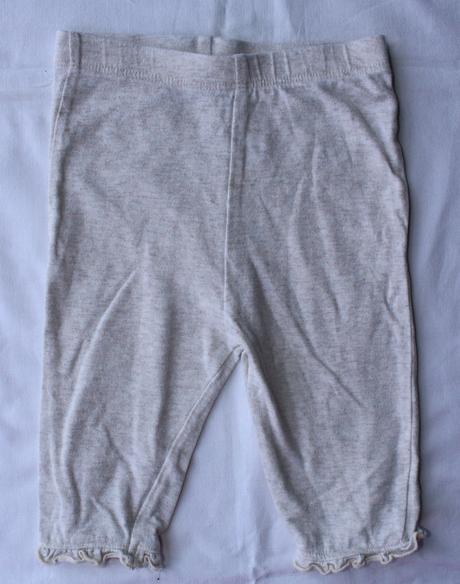 X89. béžové legíny 3-6 měs., george,68