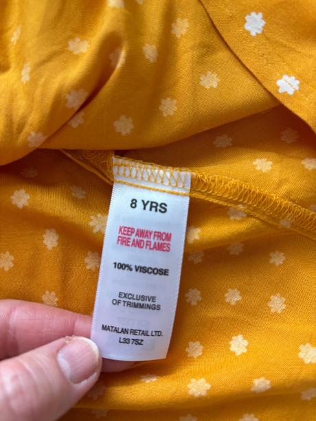 Ob/ šaty s knoflíky - v.8 let, 128