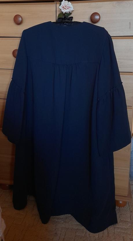 Elegantní dlouhý kabátek s kapsami, h&m,s