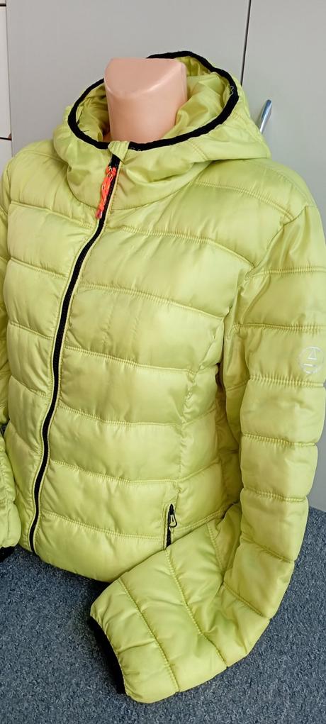 Bunda zelinkavá zn."sam73" vel."l i větší", sam73,l