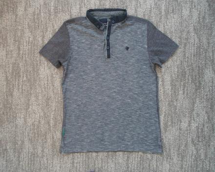 Modré tričko triko s límečkem polo, next,146