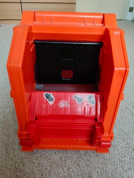 Velké popelářské auto + popelnice, 