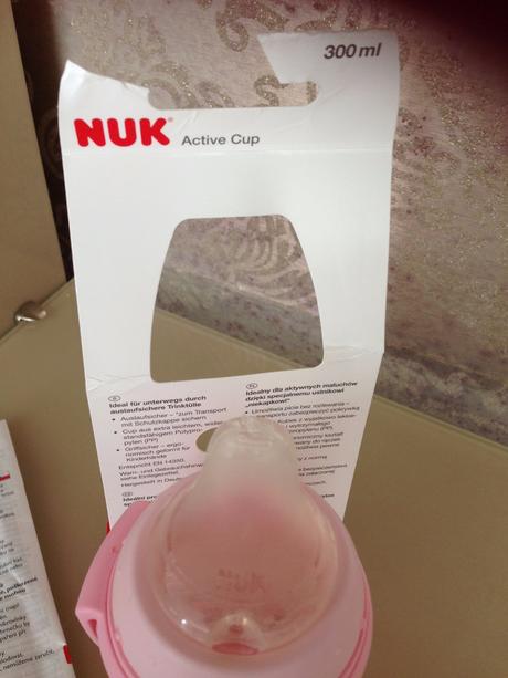 Dětská lahev zajíčci +12měs nuk  active cup 300ml, nuk