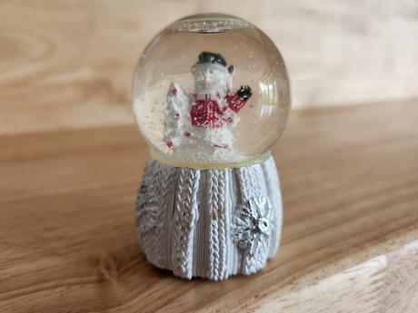 Svítící sněžítko se sněhulákem,