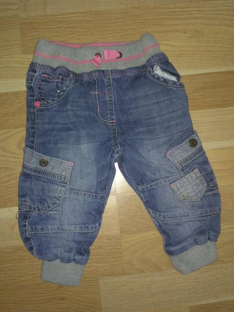 Riflové kalhoty, rifle pumpky, next,86