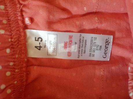 2 x sukně, george, vel 104/110, george,110