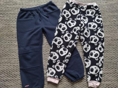 2 kalhoty 110-116, 110