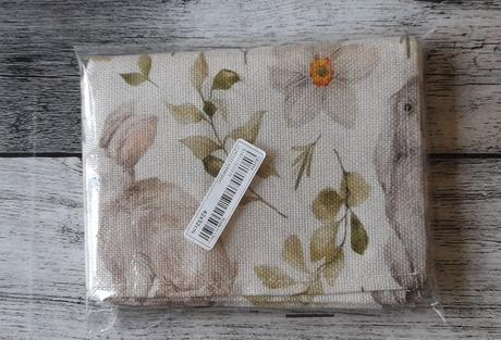 Velikonoční prostírání 4ks se zajíčky a květinami, 