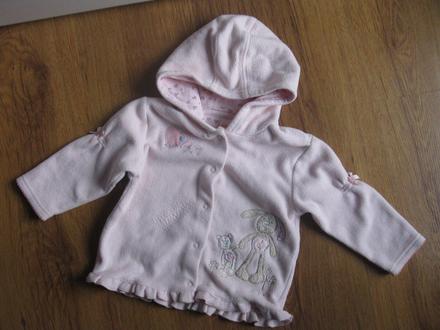 Fleesová mikina s králíkem, mini mode,80