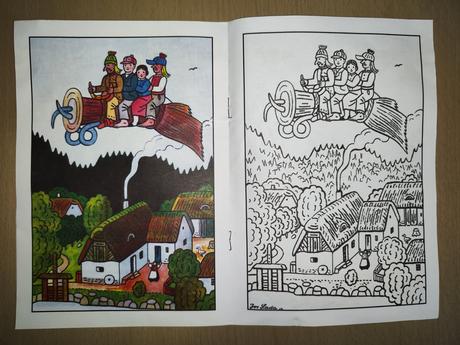 Škola zábavného učení, prac. sešit, omalovánky,