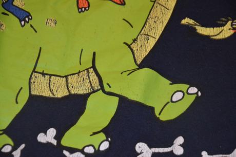 110 116 triko dlouhý rukáv s dinosaury, kiki&koko,116