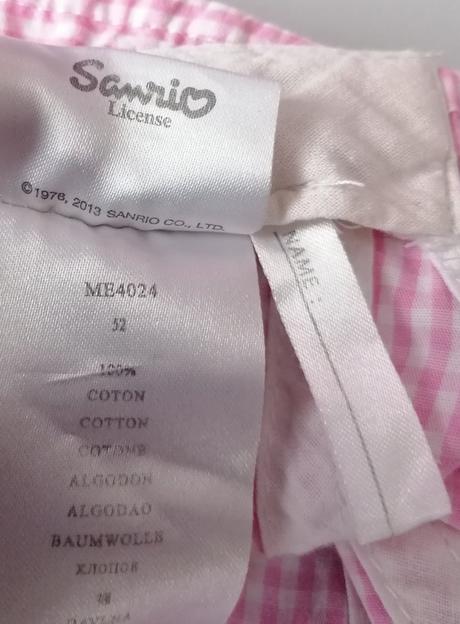 Bavlněný klobouček s hello kitty vel 52, sanrio