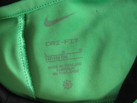 Sportovní zelené elastické tričko nike, nike,158