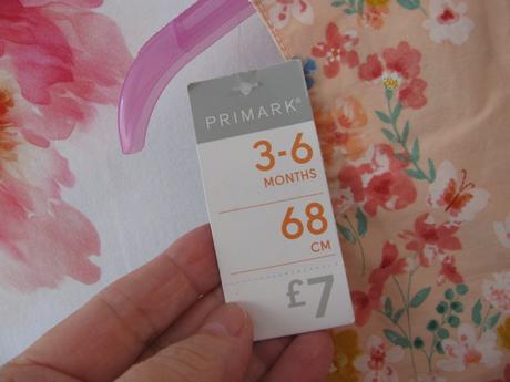 Krásné letní květové šatičky vel.3-6 měs., primark,68
