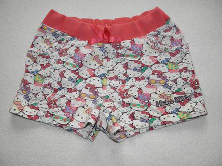 Kraťasy s hello kitty zn. h&m vel.110/116, h&m,110