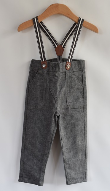 Kalhoty vel. 9 - 12 m, nutmeg,80