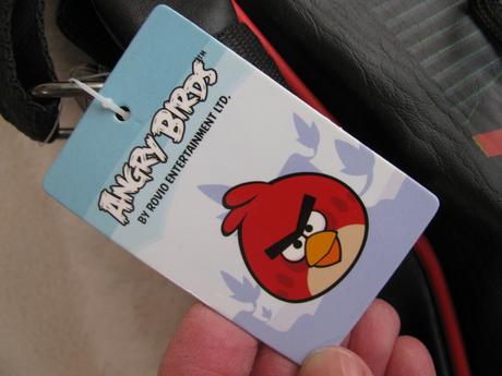 Černá taška přes rameno angry birds/unisex,