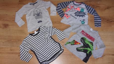 Trička vel. 86/92, h&m,92