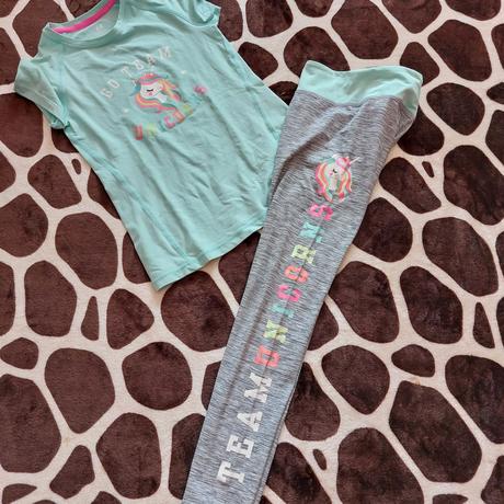 Sportovní souprava jednorožec, h&m,134