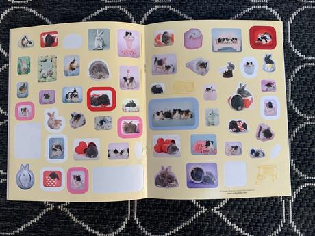 Sada figúrok zvierat, časopisov a zošitov, 