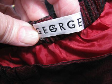 Krásná dívčí tylová sukně - vintage 90 goth punk, george,128