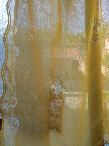 Závěsy,záclony rákosníček,