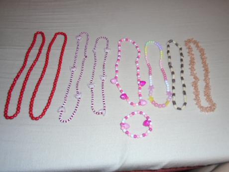 Korálky dětský náhrdelník, 