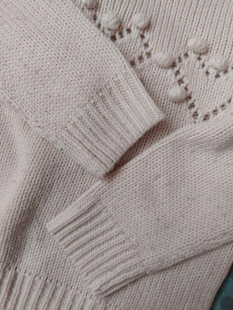 Svetr srdce, palomino,110