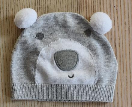 Čepice, rukavice vel. 0 - 3 m, mothercare,62