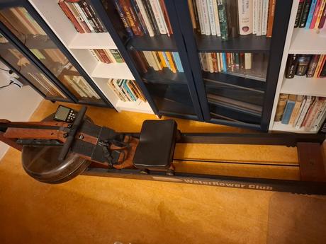 Veslařský trenažer waterrower club,