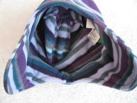 Fleecová souprava-čepice+šála benetton, benetton,74