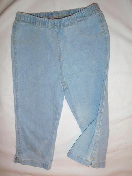 Bomba džínové 3/4 legíny, george,122