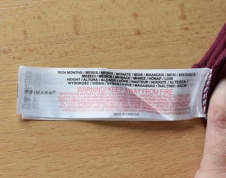 Mikina vel. 18 - 24m, primark,92