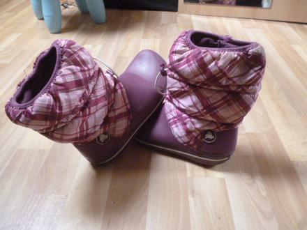 Zimní boty crocs vel. 39-40 w9, crocs,39